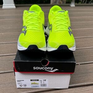 Saucony Vibrant Lime Athletic Shoes